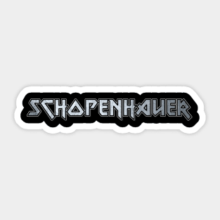 Schopenhauer Sticker